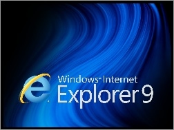 Fala, Internet Explorer 9, Niebieska